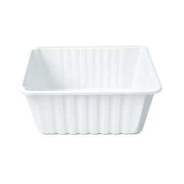 Imagem de Embalagem Selagem Térmica PP Kent Fácil 3400 Ml Branco Kit Com 100 Uni