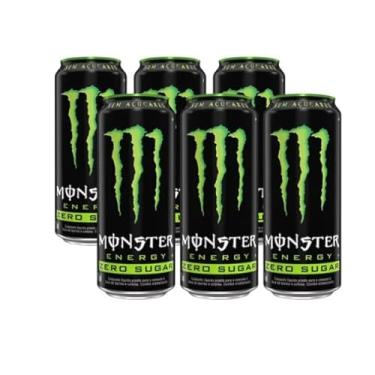 Imagem de Pack de Monster Energy Zero Açucar - 6 unidades de 473ml