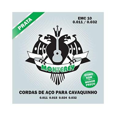 Imagem de Encordoamento Monterey P/Cavaquinho EMC10 Aço Prata - EC0022