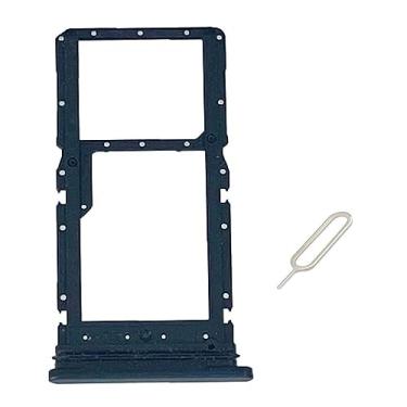 Imagem de UPONEW Para Motorola Moto G Stylus 5G 2023 XT2315 Bandeja de cartão SIM e suporte de cartão SIM Micro SD Peça de reposição preta