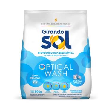 Imagem de Girando Sol Lava Roupas Em Pó Flora Paris 800G