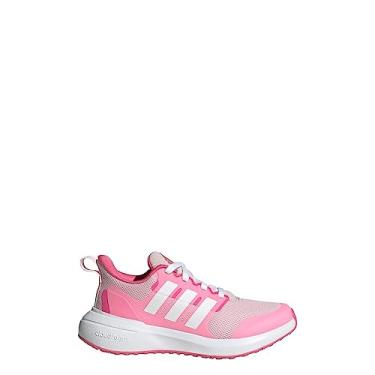 Imagem de Adidas Tênis de renda Cloudfoam Fortarun 2.0, Rosa claro/branco/rosa Bliss, 20