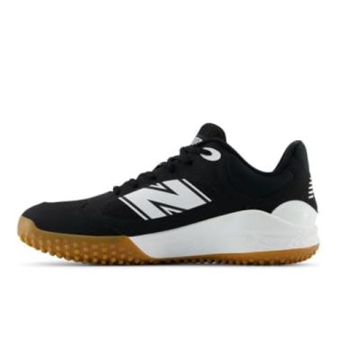 Imagem de New Balance Tênis masculino Fresh Foam 3000 V7 Turf-Trainer, Preto/branco, 39