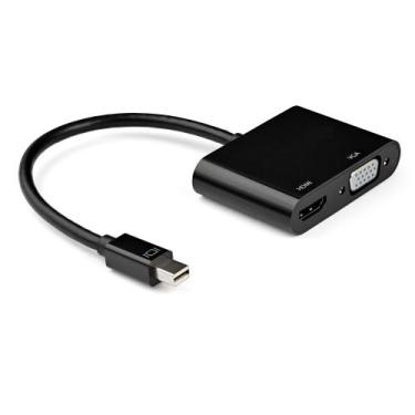 Imagem de Adaptador Mini DP Mini DisplayPort HDMI 4K 60Hz ou VGA 1080p - HDMatte