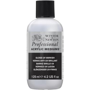 Imagem de Winsor & Newton Acrílico Profissional Médio, Verniz UV Brilhante, 125 ml