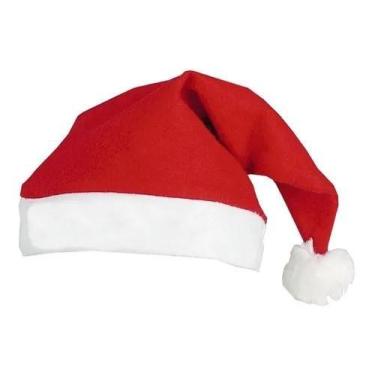 Imagem de Gorro Papai Noel Natal Gorrinho Vermelho Natalino - VilelaGG