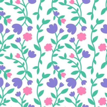 Imagem de Placa em EVA Estampado 60X40CM Jardim 2MM Pacote com 05 - Make