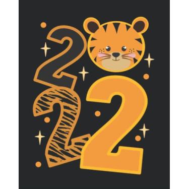 Imagem de 2022 Happy Tiger Year Notebook: Lined Journal for Writing Note, Work, Study, New Year Gift Idea, Chinese New Year
