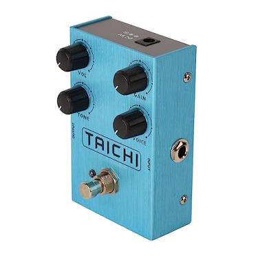 Imagem de Pedal de Acionamento de Efeitos de Guitarra Elétrica, Pedal de Guitarra Overdrive, Botão Compacto, Distribuição, Tamanho Adequado Com 4 Almofadas para Produção Musical (AN 38