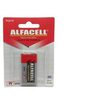 Imagem de Bateria 9v Comum 01 Unidade - ALFACELL