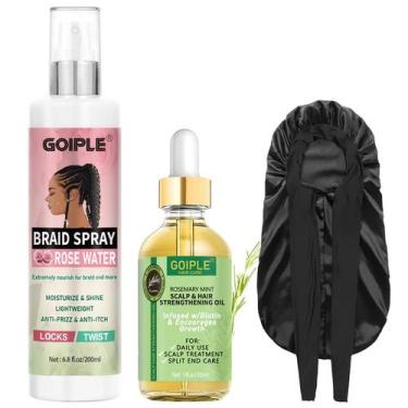 Imagem de Spray para Dreads Rose Mint - Brilho, Leveza e Crescimento Capilar