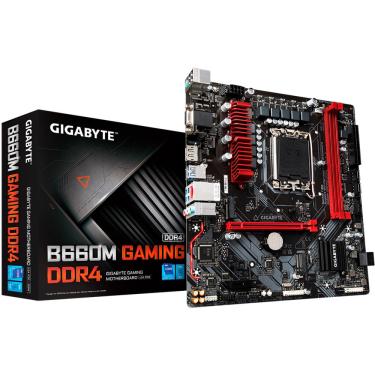 Imagem de Placa Mãe Gigabyte B660 Gaming, Intel lga 1700, mATX, DDR4, rgb - B660M gaming DDR4