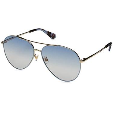 Imagem de Kate Spade CAROLANE/F/S Gold/Blue Shaded 61/13/140 women Sunglasses