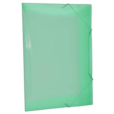 Imagem de Pasta Aba Elástico Polipropileno 0,35mm Ofício Verde - Tilibra, Único
