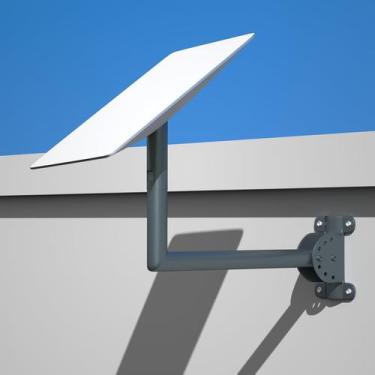 Imagem de Prato Foboull Starlink Gen2 para montagem na parede 43 cm com kit de m