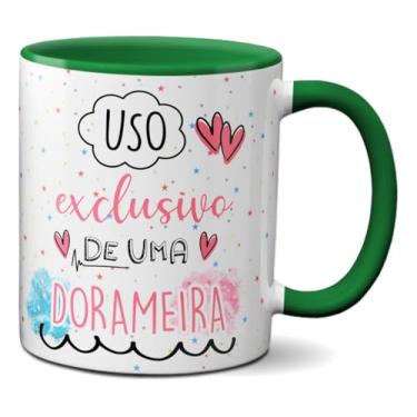 Imagem de Caneca Uso Exclusivo de uma Dorameira Fã de Dorama Presente (Verde)