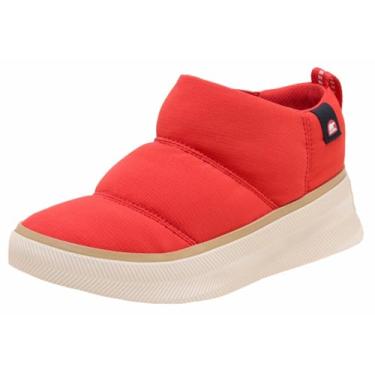 Imagem de Sorel Bota feminina Out N About Iv Mini Puffy Fashion Boot, Vermelho brilhante/branco mel, 36