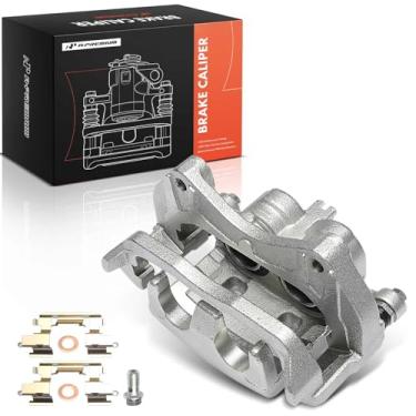 Imagem de A-Premium Conjunto de pinça de freio a disco com suporte compatível com veículos Nissan e Infiniti - Pathfinder, QX60, 2022 2023 - lado esquerdo do motorista dianteiro