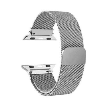 Imagem de Pulseira Universal De Laço Milanes Para Apple Watch, Compatível Com Ba