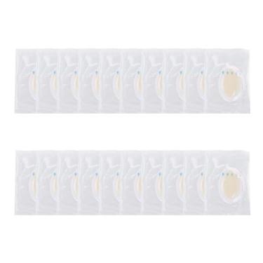 Imagem de CUOFYUNL 20 peças 37x55mm gel blister remendo adesivo prevenção de bolhas bandagem de recuperação almofadas de bolha para pés e dedos