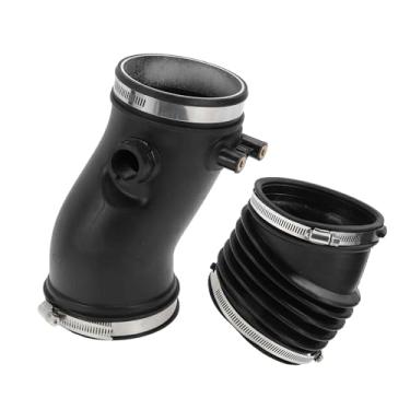 Imagem de INFINAUTO Mangueira de admissão de ar do motor para Ford F-250 Super Duty 6.0L V8 2003-2005 Duto de admissão de ar Nº 3C3Z9C623AA Braçadeira de borracha 2 peças
