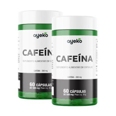 Imagem de 2X Termogênico Cafeína 200mg Rende 60 Doses - Ayeko