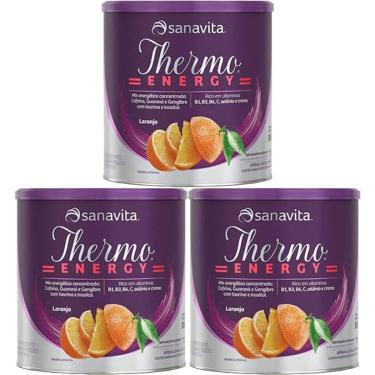 Imagem de Kit 3X Thermo Energy - 300g Laranja - Sanavita-Masculino