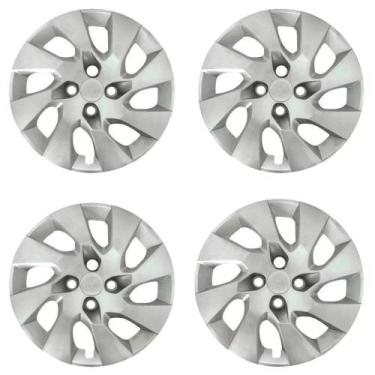 Imagem de Jogo de Calota Corsa Classic Onix Prisma 2014 a 2016 Aro 13 - GRID