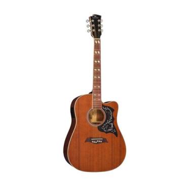 Imagem de Violão michael galaxy vm925dtc mh folk mahogany