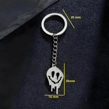 Imagem de Chaveiros De Caveira Fantasma De Halloween Para Mulheres E Homens, Pin