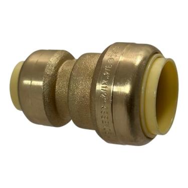 Imagem de 5 peças XFITTING Push Fit 3/4 polegadas x 1/2 polegada acoplamento push fit, acoplamento redutor push fit, 27-3-8 = 5XX