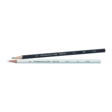 Imagem de Prismacolor Lápis de cor Verithin, branco (pacote com 12)