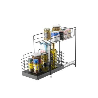 Imagem de Organizador Retrátil Luanda Multiuso Cozinha Porta Temperos - Schmitt