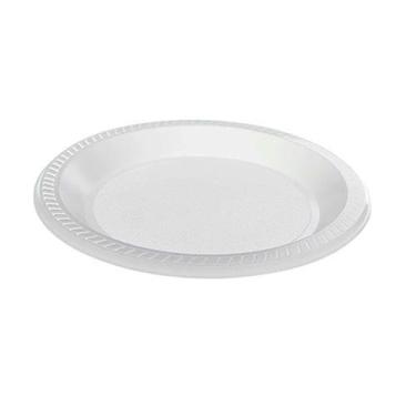 Imagem de Prato Descartável COPOPLAST 21cm Raso c/ 10un