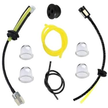 Imagem de Drblawi Compatível com lâmpada de ignição de montagem de ilhós de linha de combustível para Eskimo Mako M43 com motor Viper 43cc