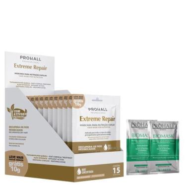 Imagem de Box Sachês Extreme Mascara Nutritiva Concentrada Prohall