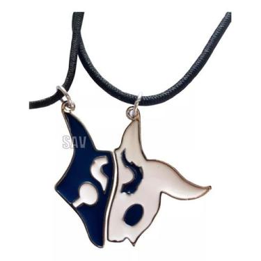 Imagem de Colar Lol Par League Of Legends Kindred Metal - abc kids