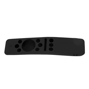 Imagem de Capa Protetora de Silicone para Controle Remoto Smart TV BN59 01259E 1259B 1312A 1312B à Prova de Choque Leve Antiderrapante Durável Animais de Estimação (Preto)