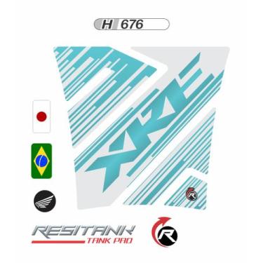 Imagem de Adesivo Protetor Tanque Moto Xre 300  190 H676 - Resitank