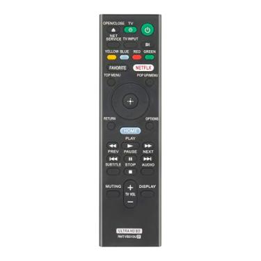 Imagem de ALLIMITY Controle remoto de substituição RMT-VB310U RMT-VB310E RMT-VB310J compatível com gravador de Blu-ray Sony 4K HD áudio de alta resolução UBP-X1000ES UBP-X800M2 UBP-X800 UBP-X1100ES UBPX800M2