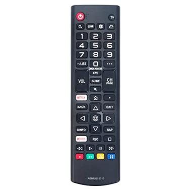 Imagem de AKB75675313 Controle remoto de substituição adequado para LG TV 70UM7370PUA 60UM6900PUA 43UM6900PUA 70UM7350PUA 70UM6970PUA 86UM8070PUA 82UM8070PUA 49UM6990PUA 00PUA 7 0UM7370PUA 55UM7400PUA