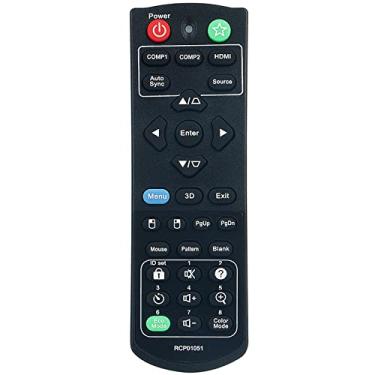 Imagem de Controle remoto de substituição RCP01051 aplicável para projetor ViewSonic PJD5153 VS15871 PJD5150 PJD7835HD PJD5151 PJD5155 VS14115 PJD5253 VS15874 PJD5255 PJD5555W PJD555W PJD51051 5250 PJD5555LW