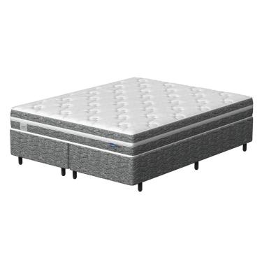 Imagem de Conjunto Box Queen Mola Ensacada Prodormir Akira (158x198x46cm)