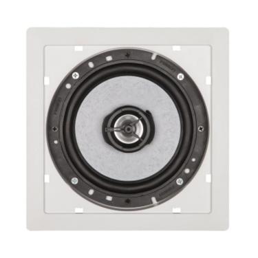 Imagem de Arandela Quadrada Fiamon 6'' Coaxial 50rms 8r Branca