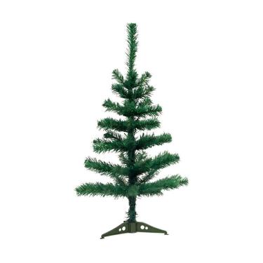 Imagem de Árvore De Natal Verde Decorativa Pequena - 60cm