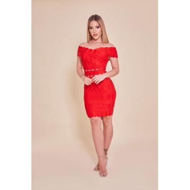 Imagem de Vestido bandagem feminino -Tamanho M - Amallle 