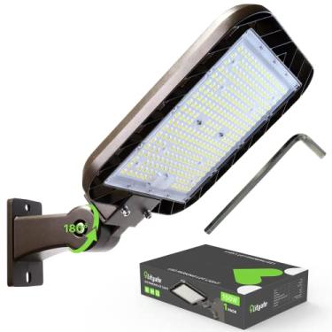 Imagem de Glitgate Luz De Estacionamento 150 W, 22500 Lm, 5000 K, Braço Ajustável, Led Rua Com Fotocélula Do Anoitecer Ao Amanhecer, 100-277 V Ip65, À Prova D'Água, Luzes Caixa Sapatos Para Quintal E Estrada