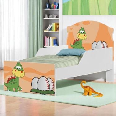 Imagem de Mini Cama Dinossauro Bebê Com Colchão - Kids Mobili