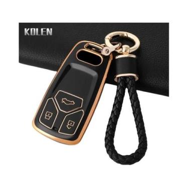 Imagem de Capa De Chave De Carro Em TPU Para Audi A4 A5 A6 Q5 Q7 TT TTS TFSI RS,