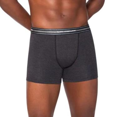 Imagem de Cuecas Boxer LUPO kit com 10 Cuecas em Algodão, Sortidas, P